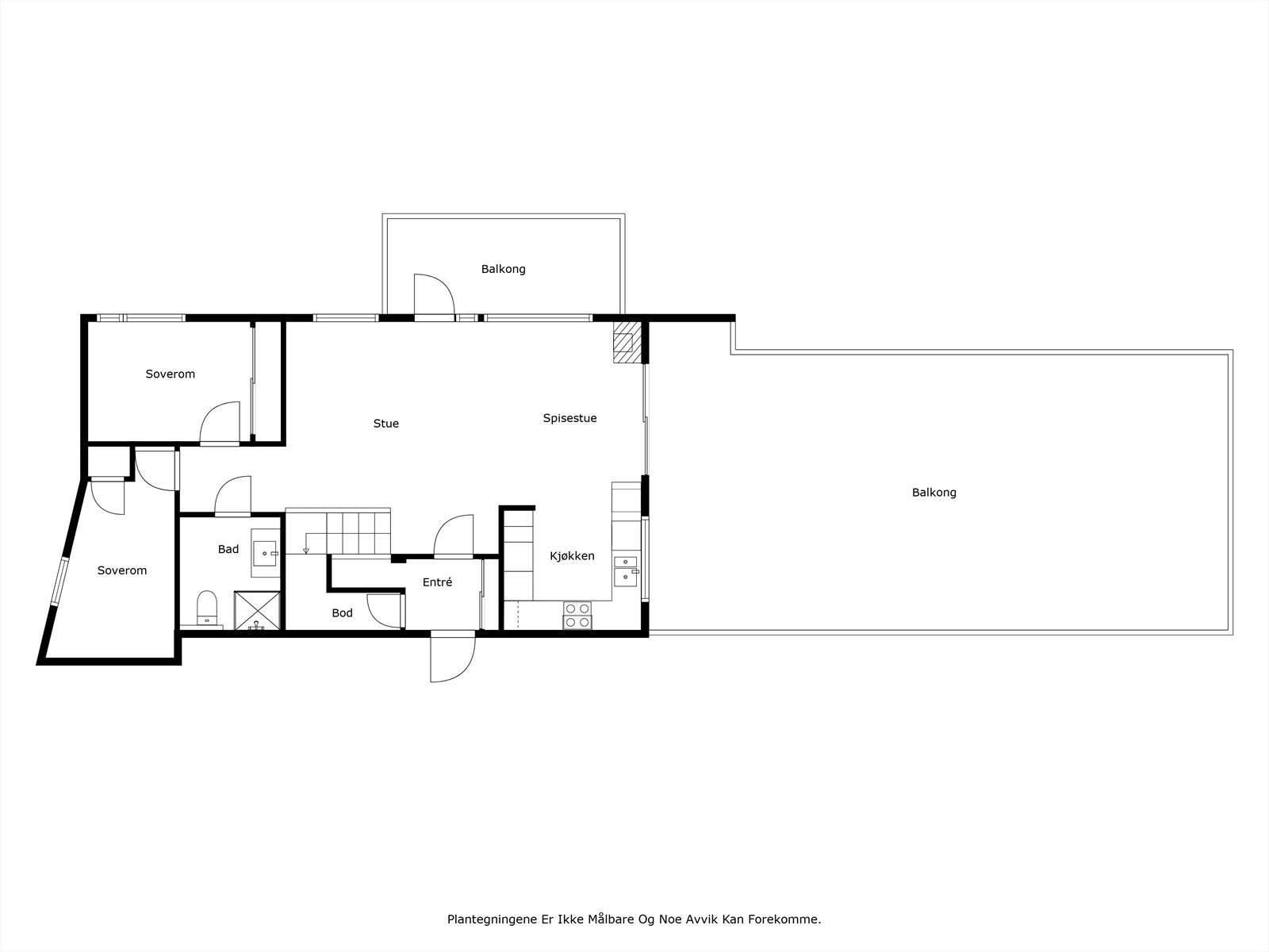 Plantegning 1. etasje (7. etasje i bygget) Galleribilde