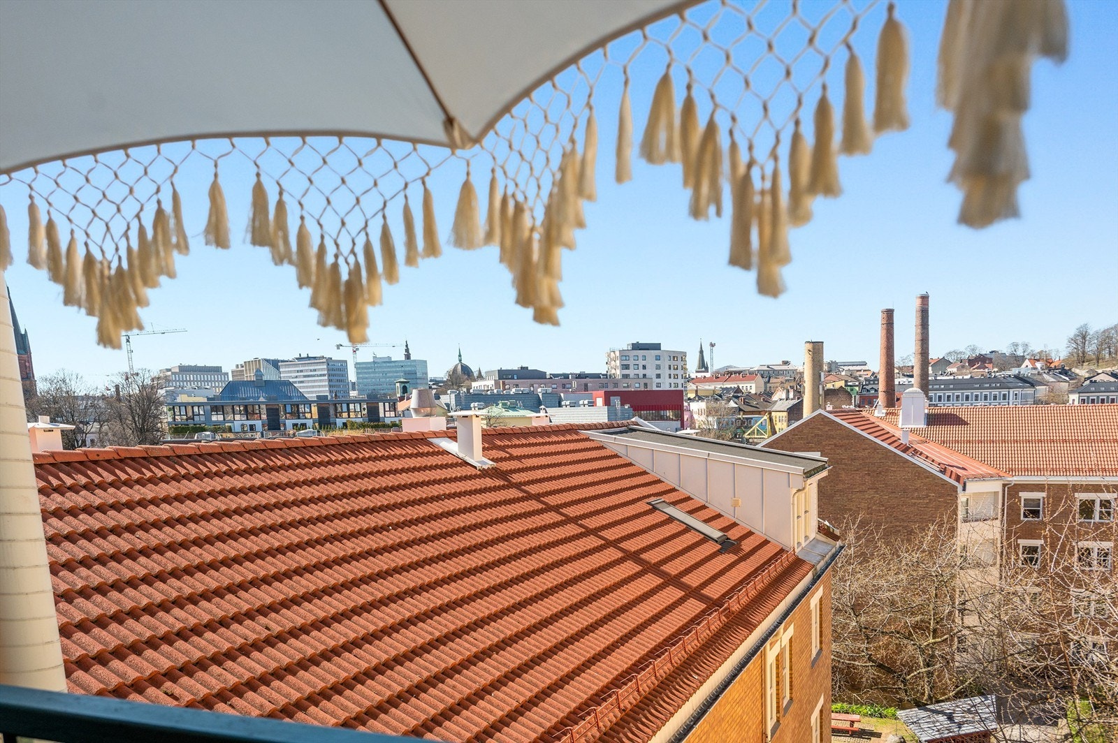 Her kan en fantastisk utsikt over historiske Oslo nytes på årets varme dager. Galleribilde