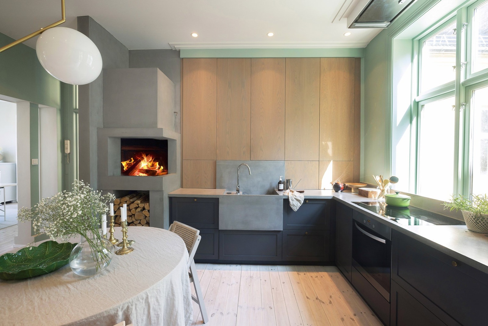 Kvik innredningen ble plassbygd av Gult Hus i 2015. Galleribilde