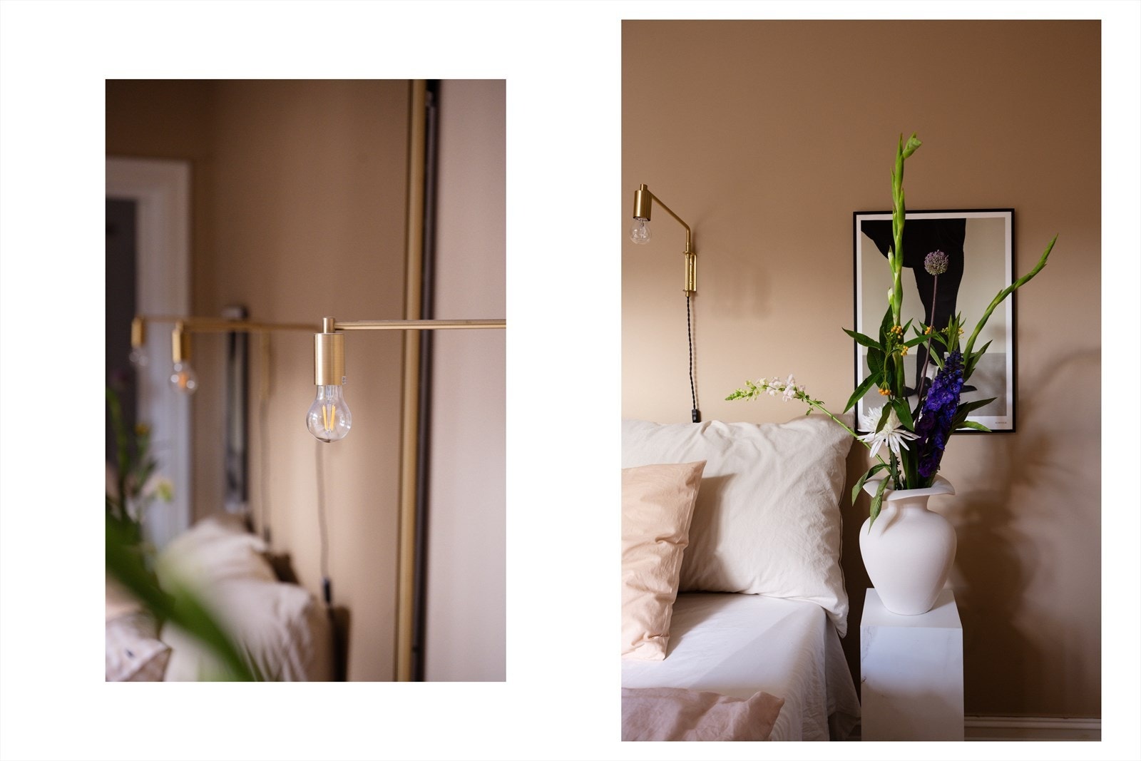 Rommet ble malt i desember 2024 og fremstår som lyst og delikat. Galleribilde