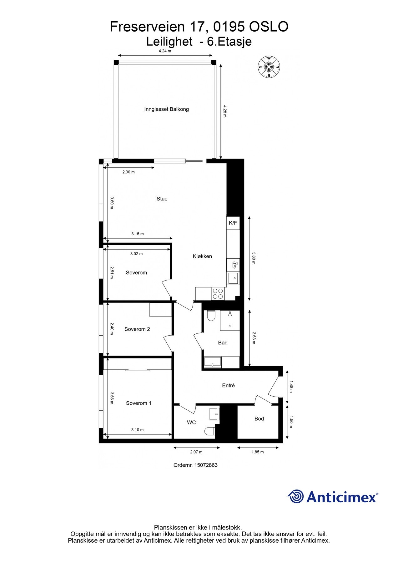 Plantegning. Galleribilde