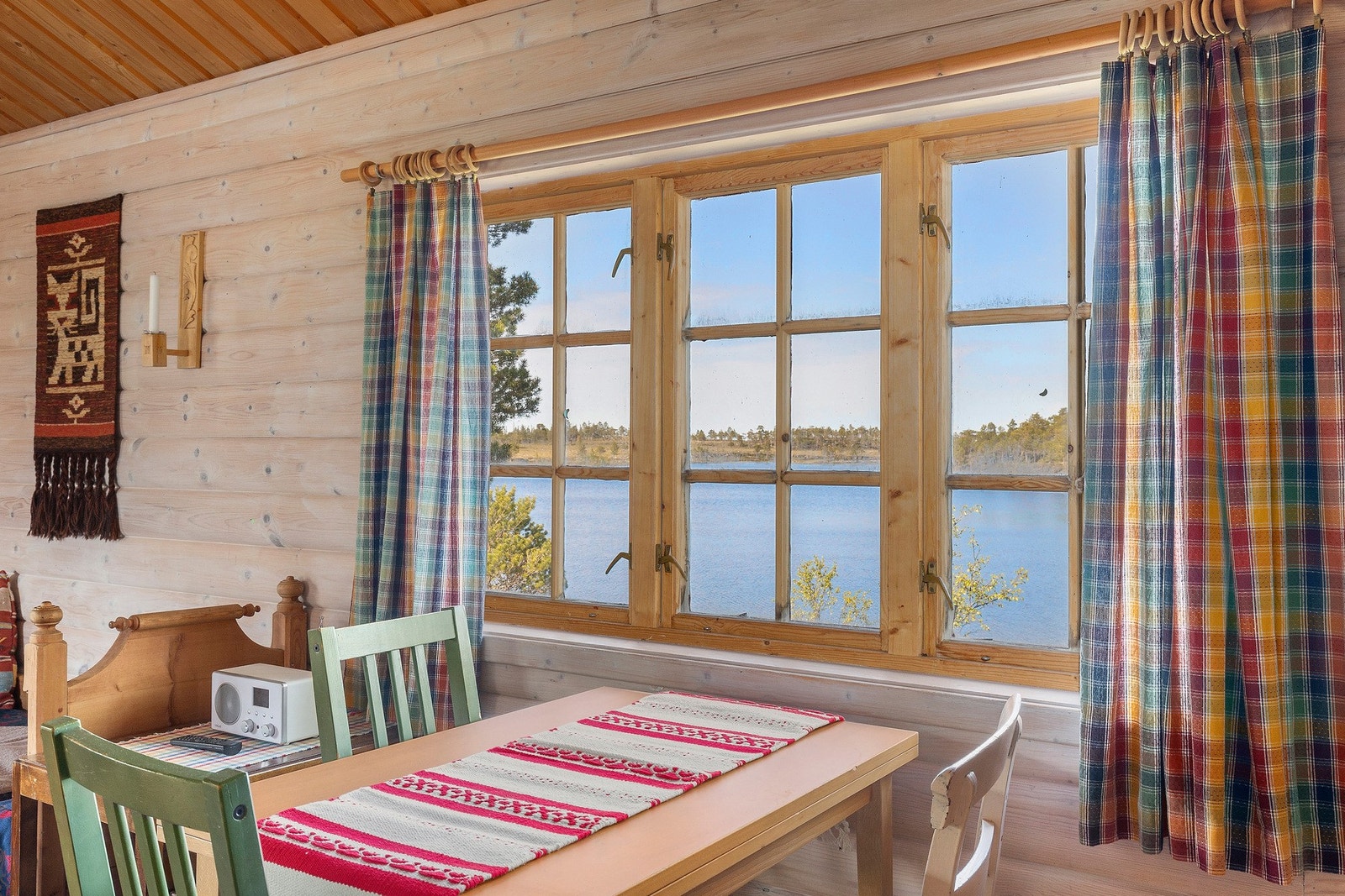 Spisestue ved vinduspost. Galleribilde