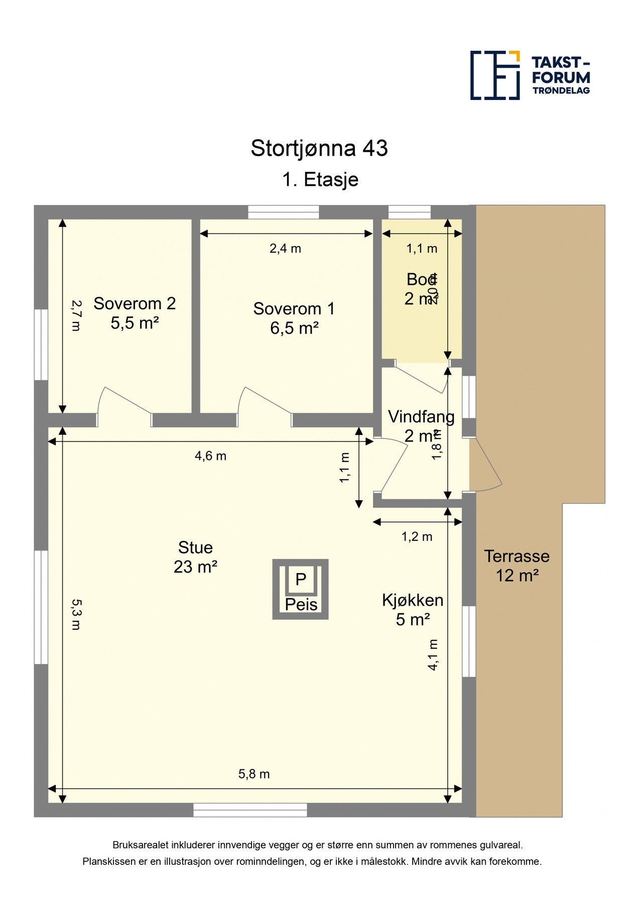 Plantegning. Galleribilde