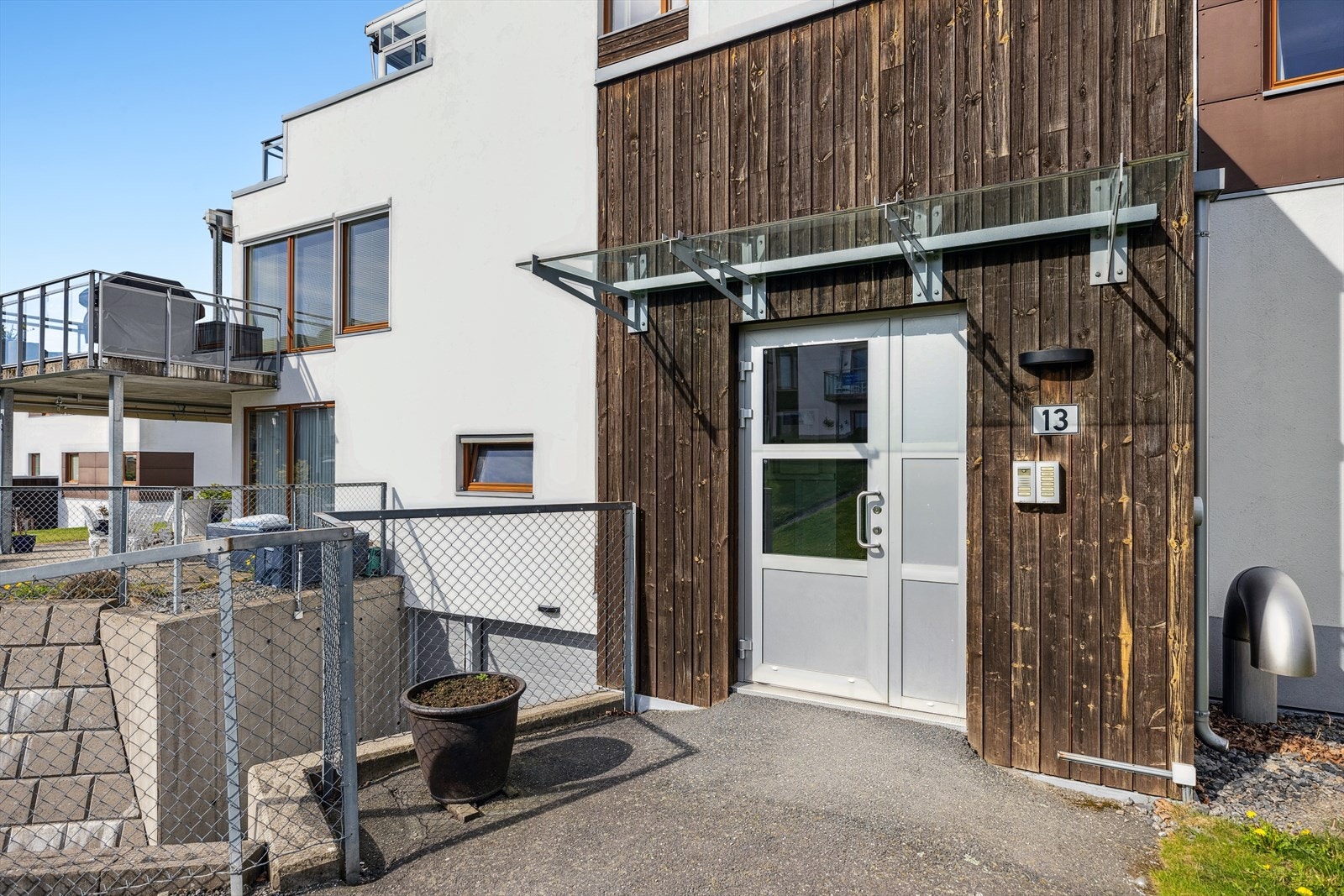 Hyggelig inngangsparti. Galleribilde