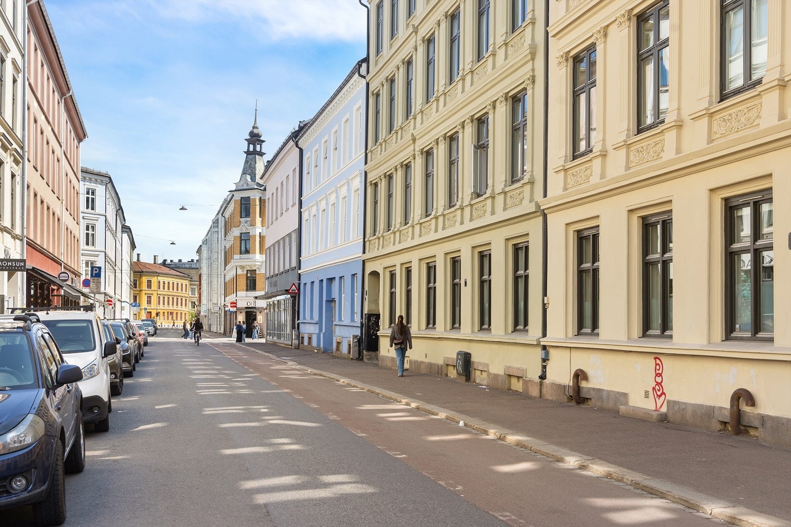 - En klassisk bygård over 4 etasjer oppført i 1893. Med en attraktiv og rolig beliggenhet på Grünerløkka - Galleribilde