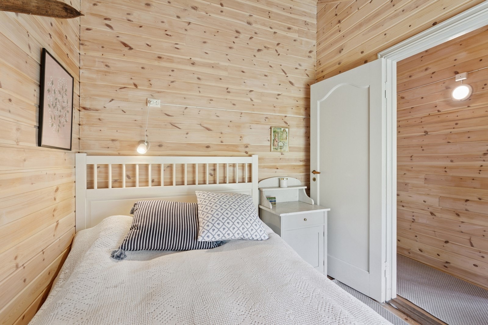 Hytta har to soverom. Galleribilde