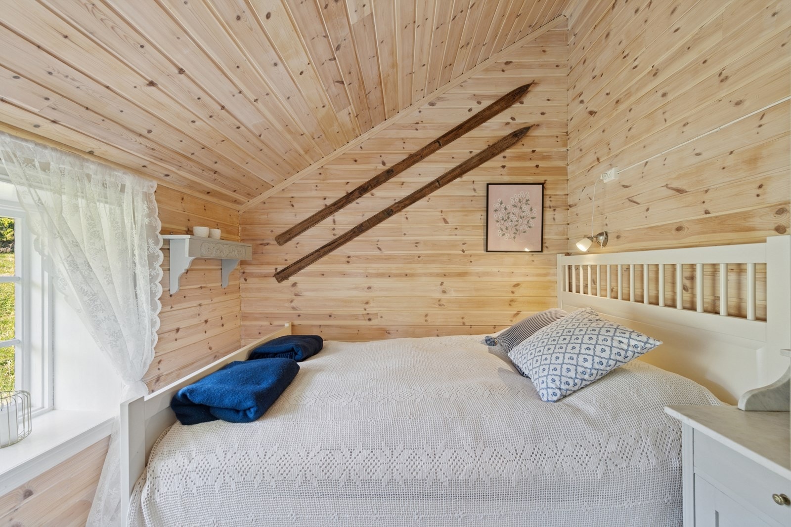 Det er opplyst at tidligere melkerom på setra er ombygget til to soverom, gang og dorom. Galleribilde