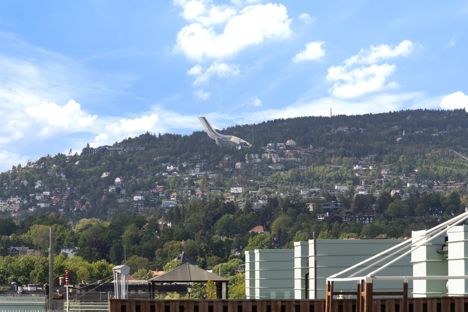 Fantatisk utsikt i flere himmelretninger. Galleribilde