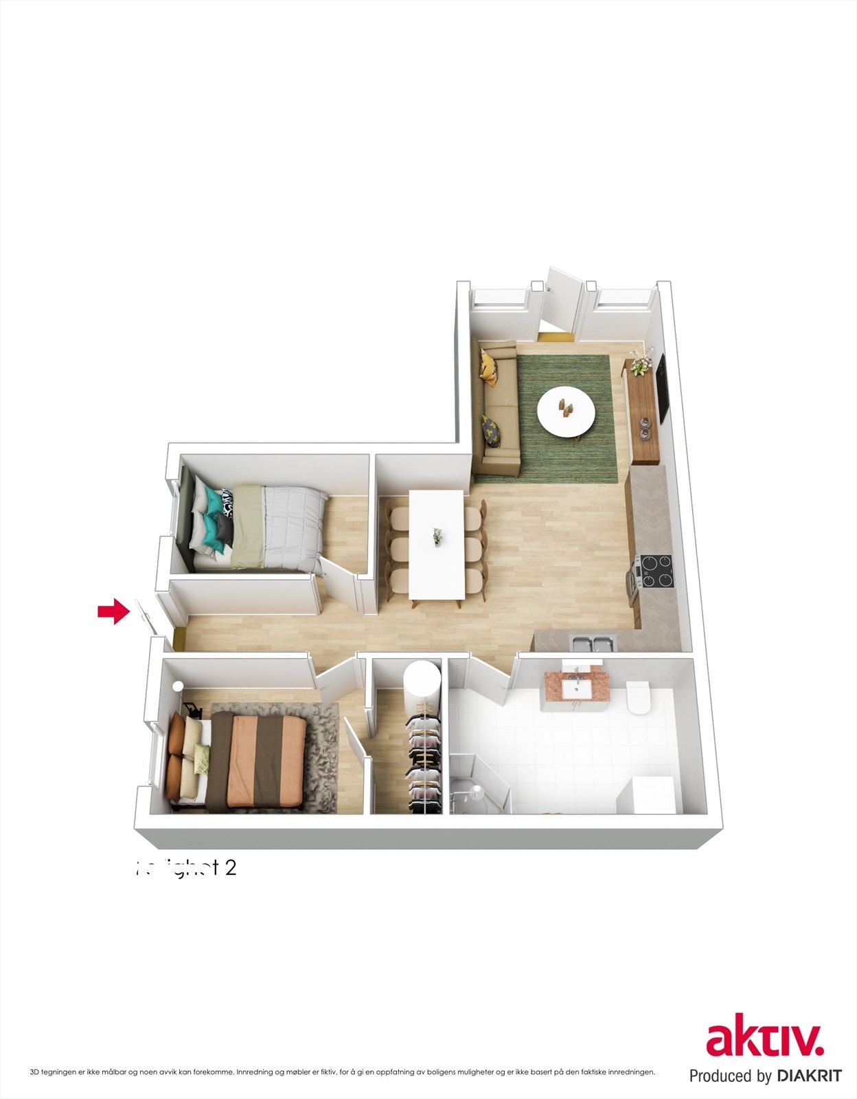 Leiligheten i kjelleren Galleribilde