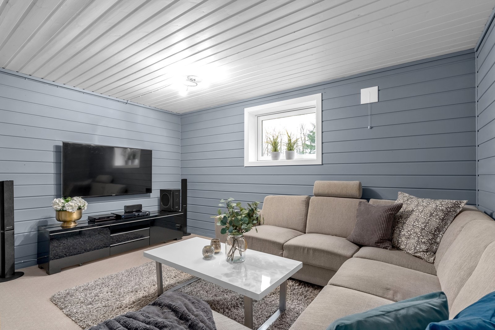 Seksjon 2 - Rom i kjeller innredet som stue (ikke godkjent for varig opphold) Galleribilde