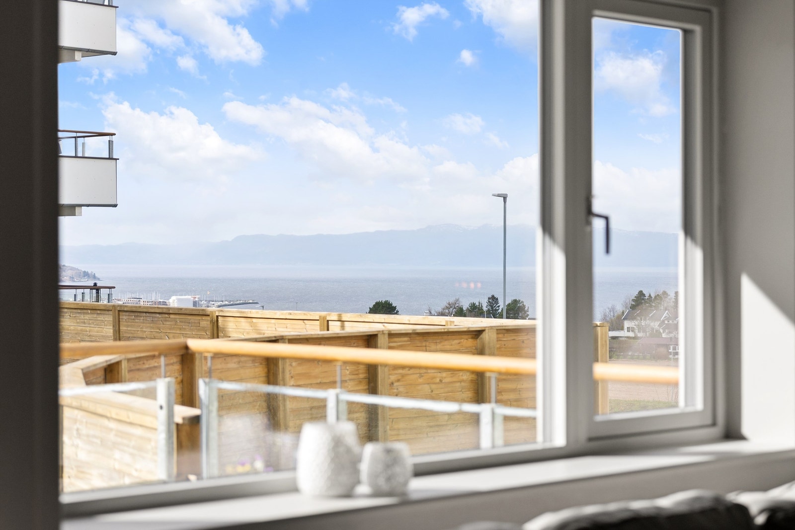 Utsikt fra spisestuen Galleribilde