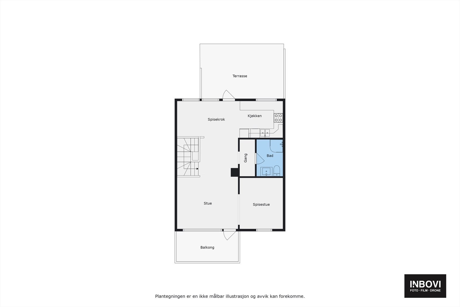 Plantegning 1.etasje Galleribilde
