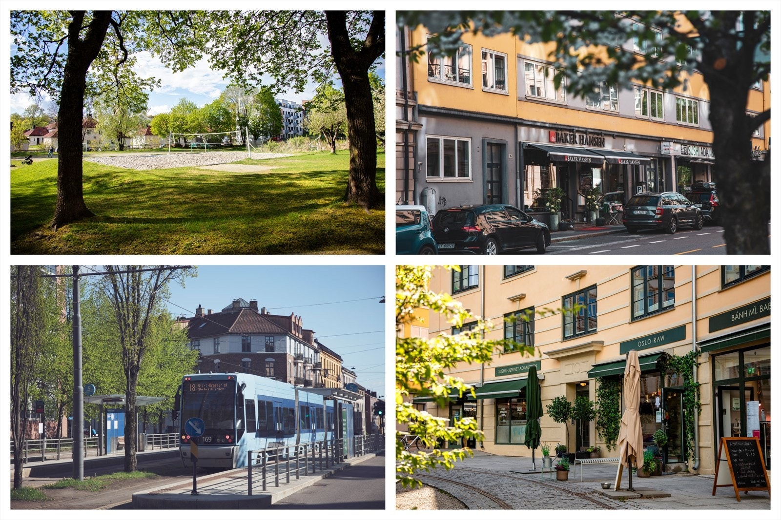 Det er heller ikke langt til Adamstuen og St.Hanshaugen Galleribilde