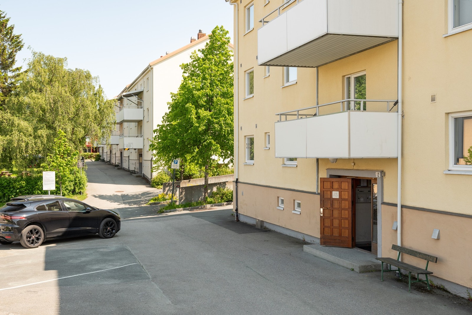 Noen få minutters gange fra boligen har man Kristiansten festning og flotte parkområder. Galleribilde