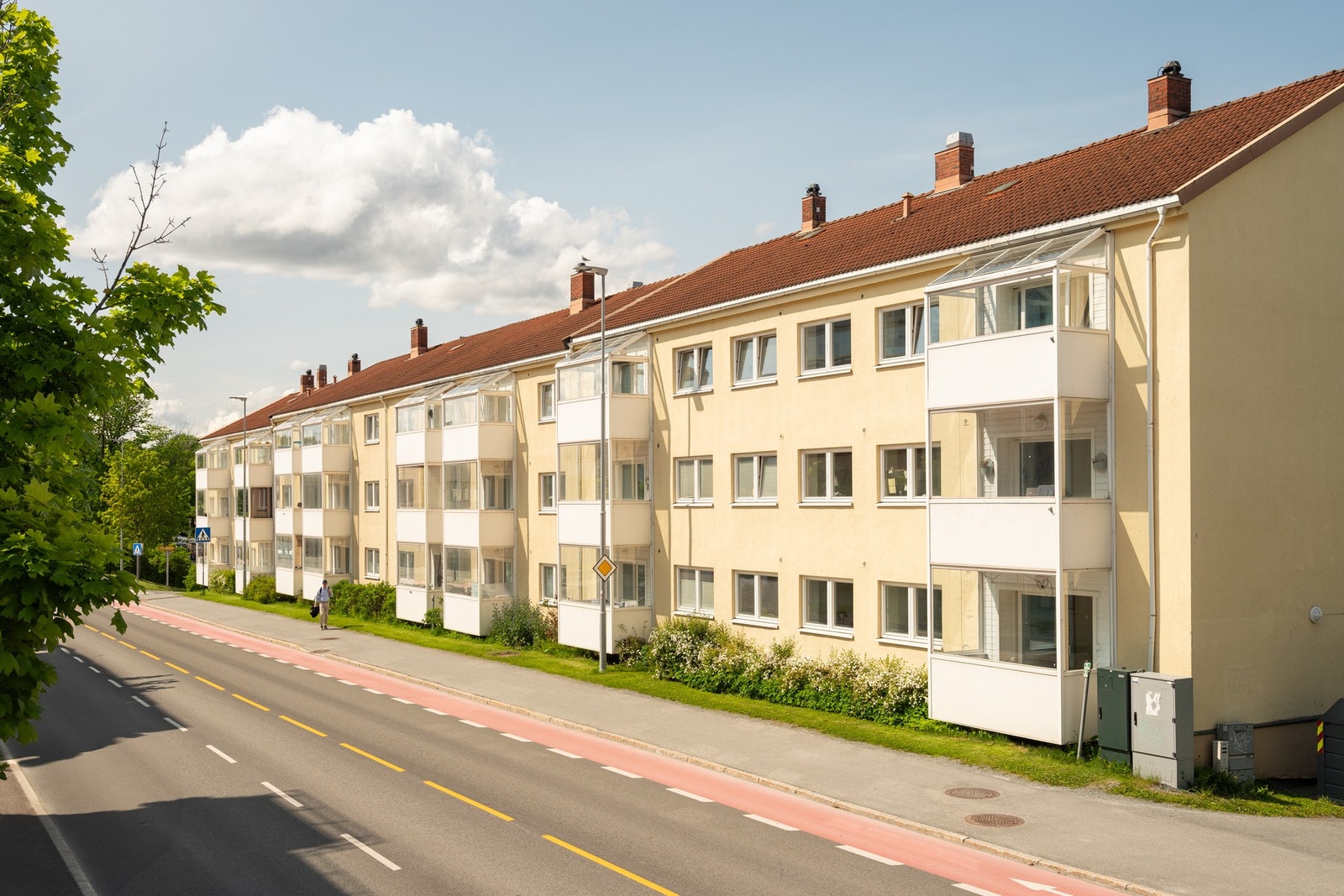 Leiligheten ligger på den øvre delen av Møllenberg og grenser til Rosenborg. Galleribilde