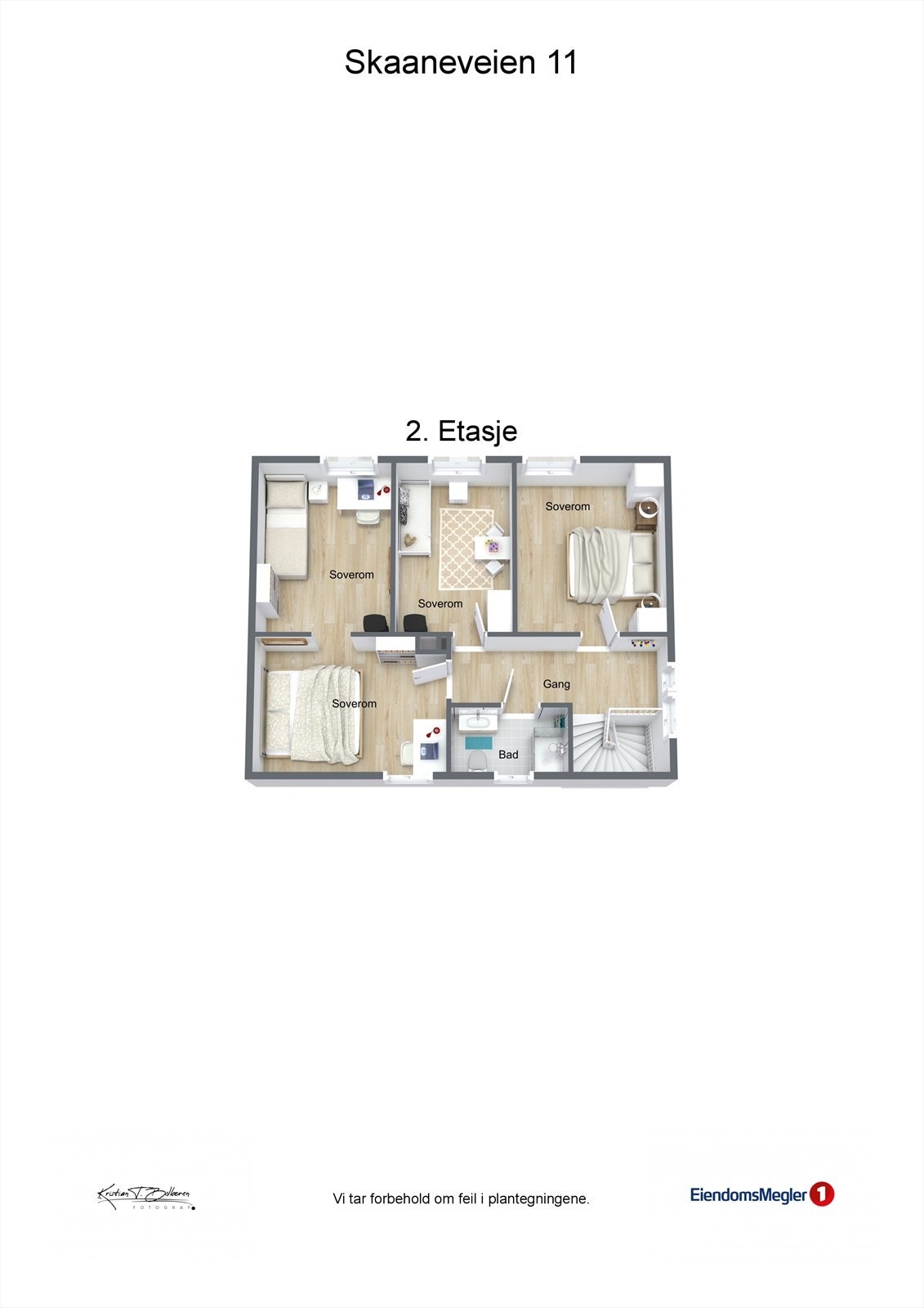 Skaaneveien 11, 2. etasje. Galleribilde