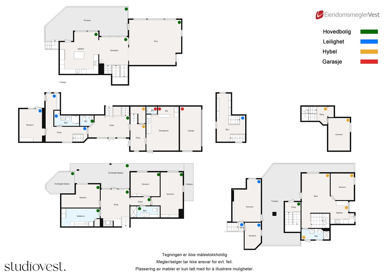 Planskisseliar Galleribilde