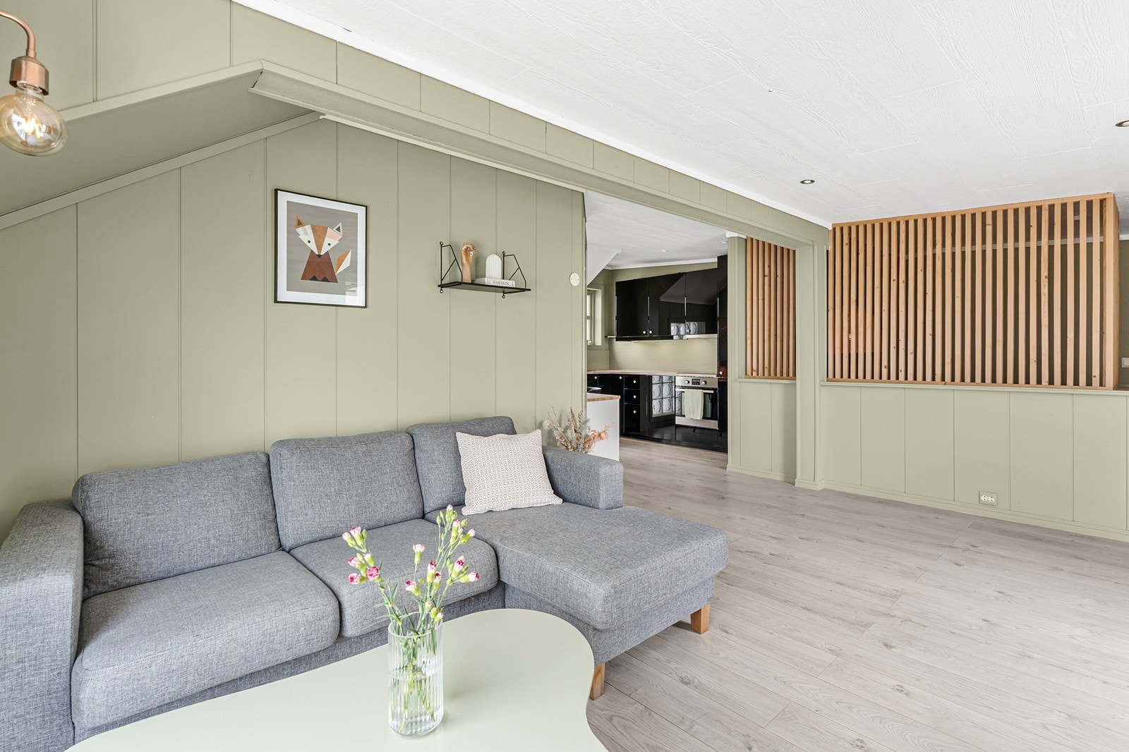 I dag brukes utleiedelen som en del av hoveddelen. Galleribilde