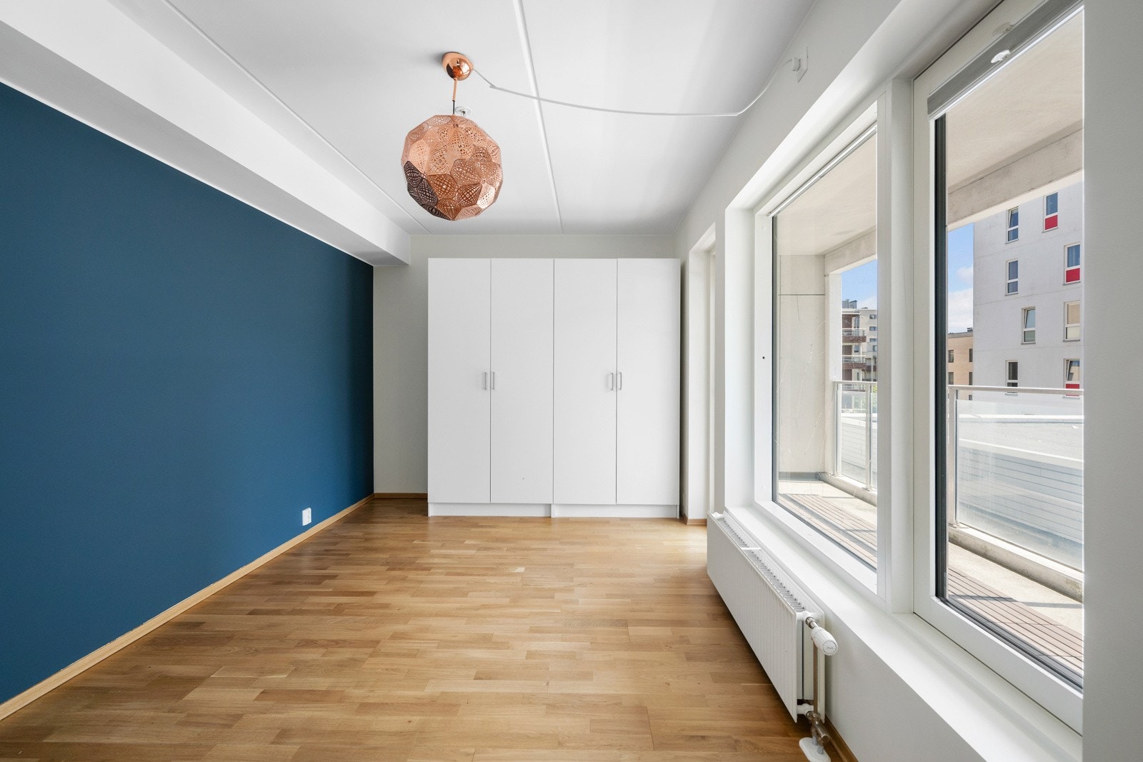 Hovedsoverommet har også utgang til balkongen. Galleribilde