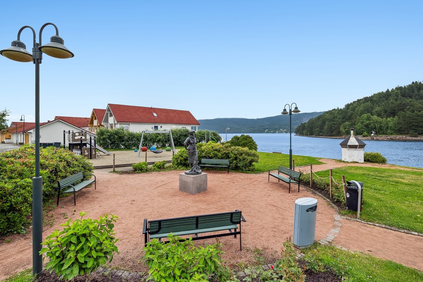 Like i nærheten finner du lekeplass for de minste. Galleribilde