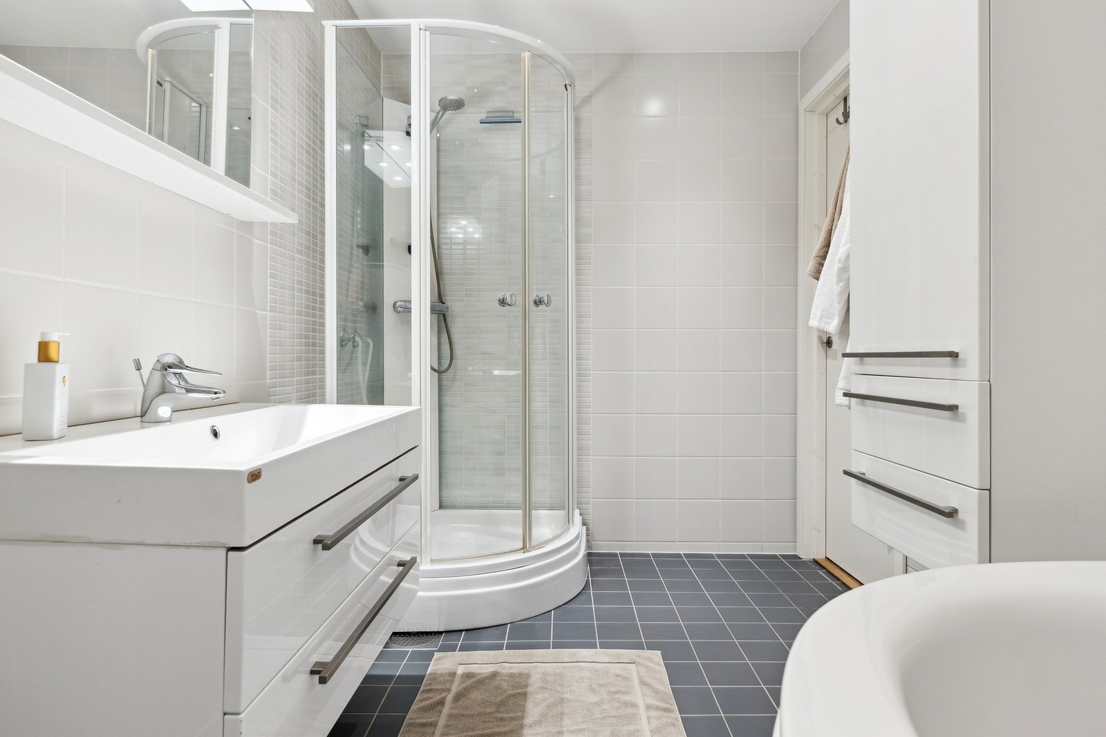 Slik ser det ut fra badekarsiden. Galleribilde