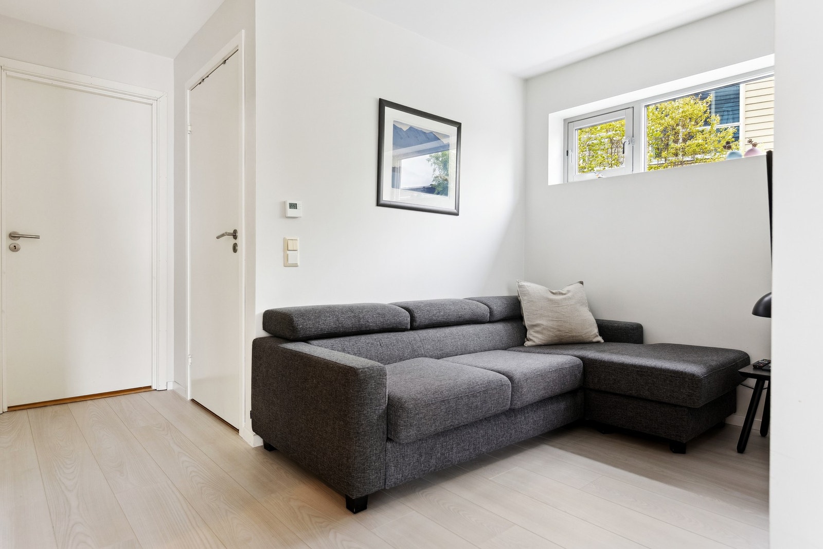 Det er også innredet en liten stue i denne etasjen. Galleribilde