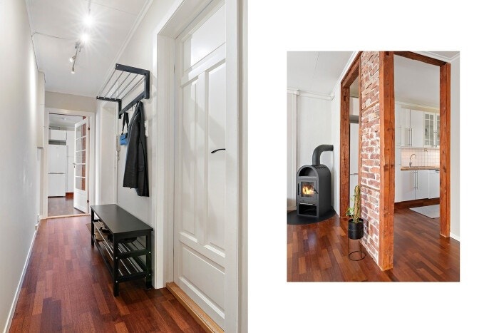 Gang og peis Galleribilde