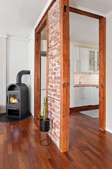 Stue og peis Galleribilde