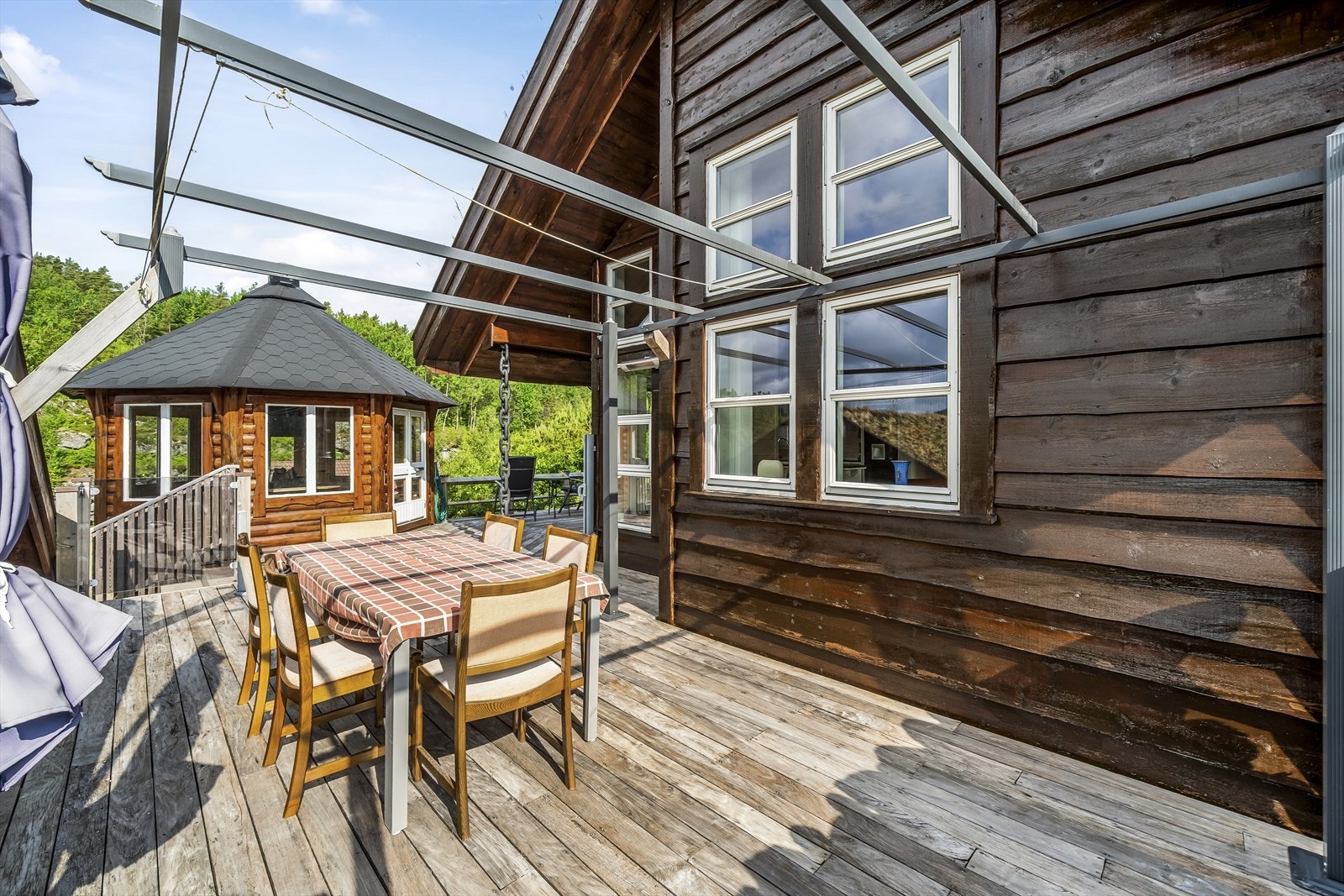 Velstelte uteområder. Galleribilde