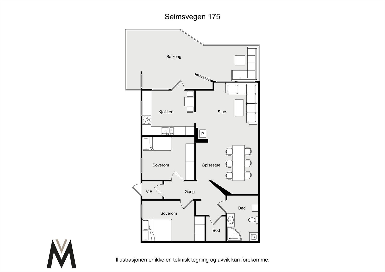 Planløsning. Galleribilde