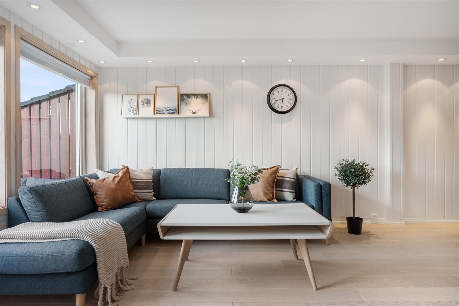 Her kan du innrede med ønsket sofagruppe. Galleribilde