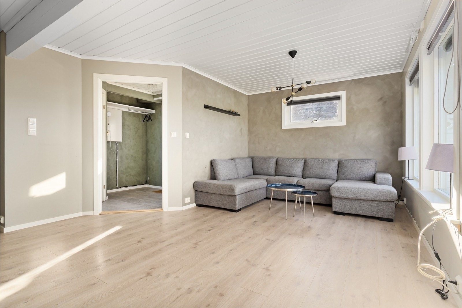 Det er god plass til møblering av ulike soner. Galleribilde