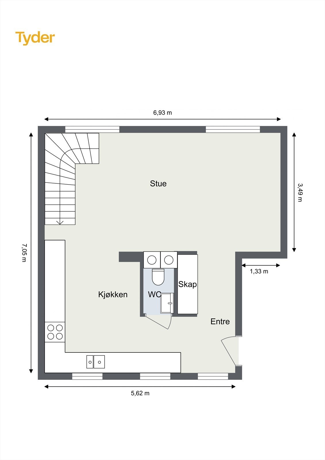 Hovedetasje Galleribilde