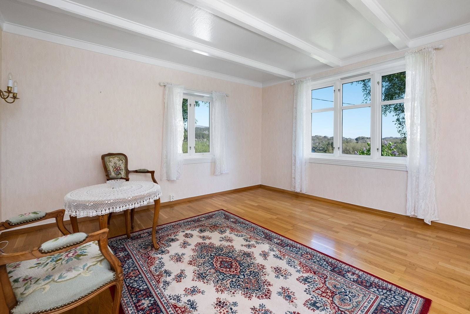 Stuen er et herlig rom. Galleribilde