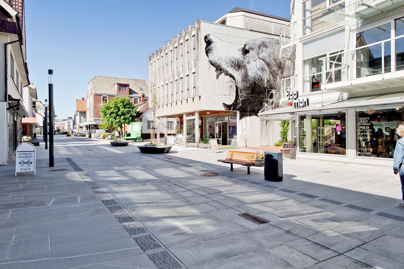 Det samme gjelder en rekke restauranter og kafeer Galleribilde