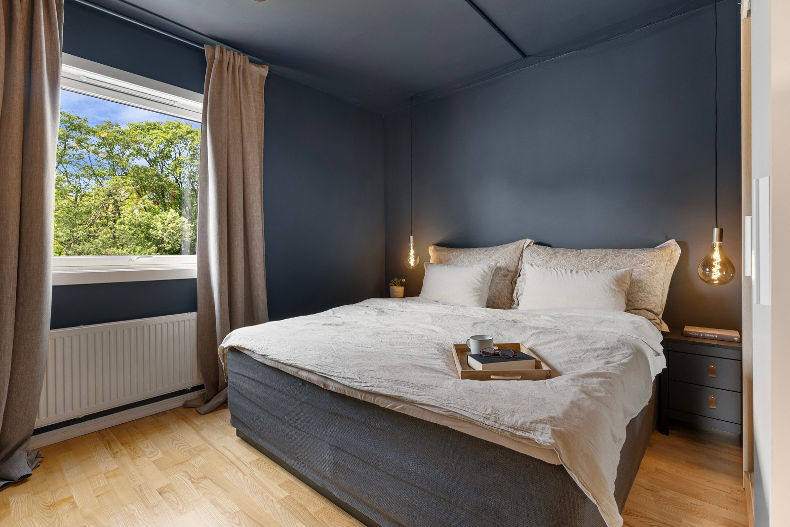 Leiligheten har to soverom Galleribilde