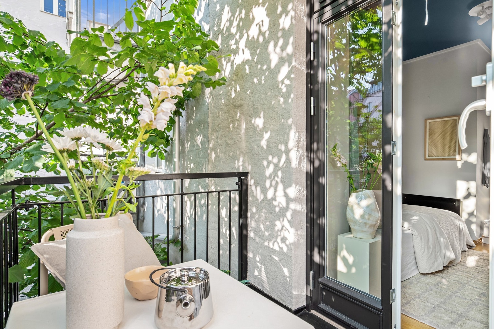 Hyggelig balkong! Galleribilde