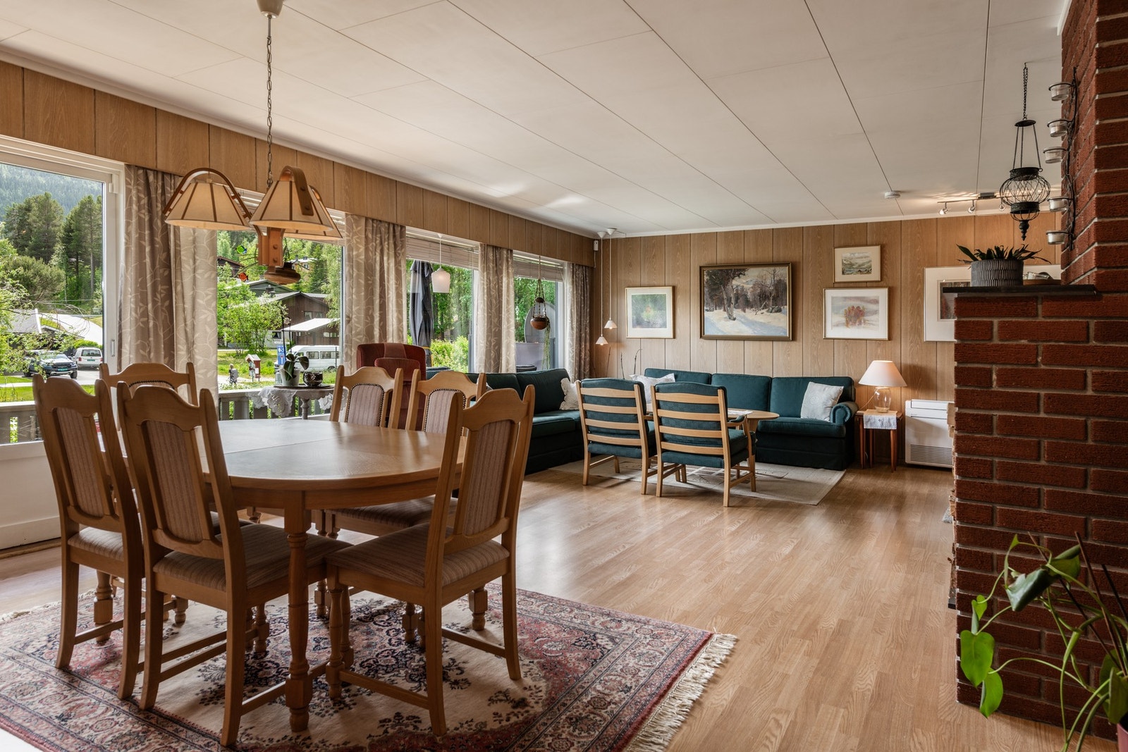 Her har både små og store plass til å utfolde seg Galleribilde