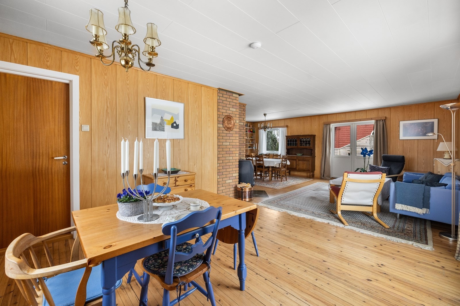 Pent originalt tregulv Galleribilde