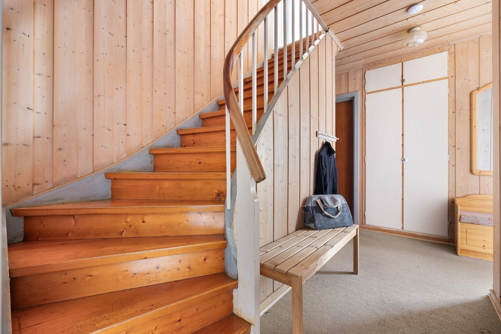 Opprinnelig var dette en del av inngangspartiet. Inngangen er nå flyttet til underetasjen Galleribilde