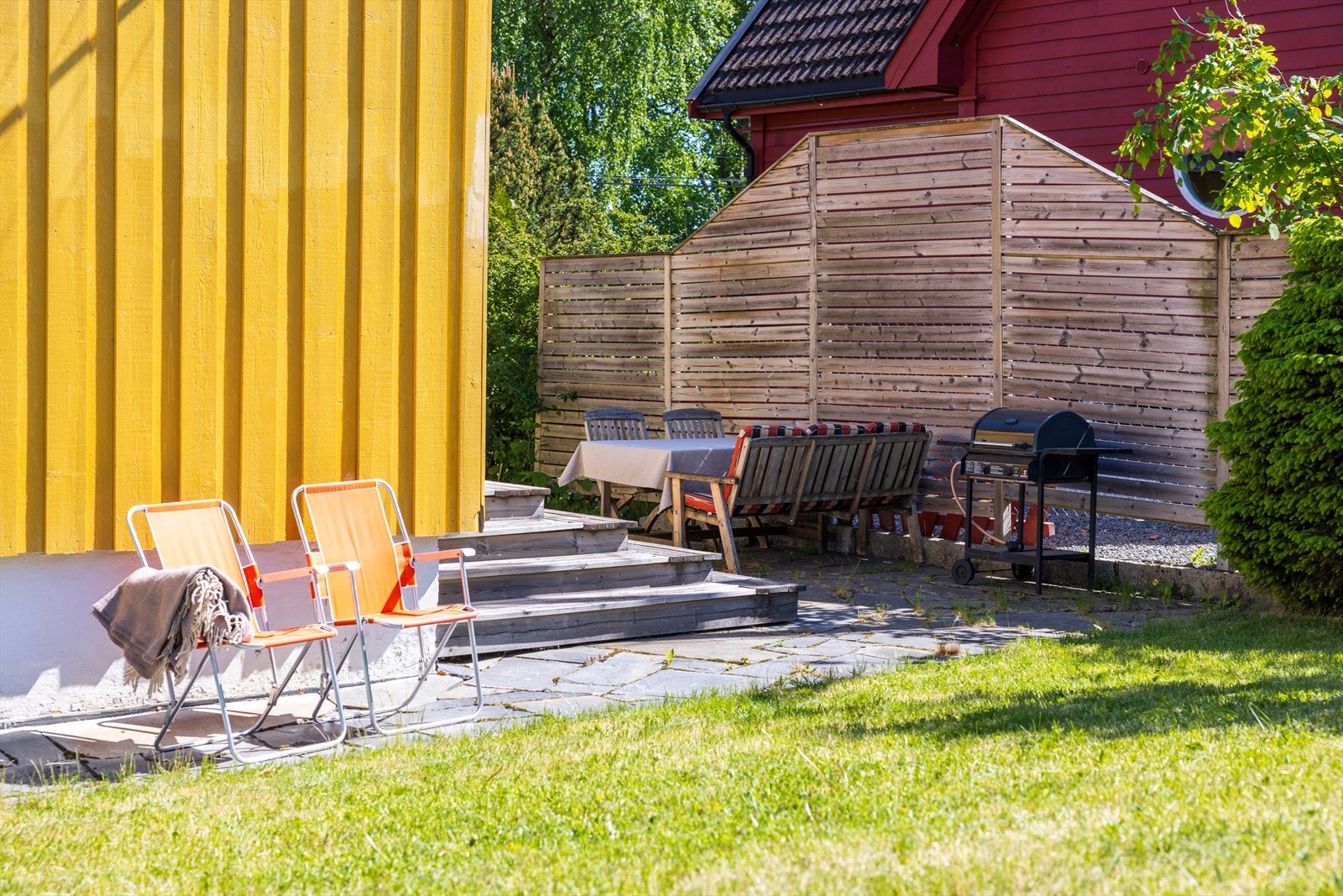 Har kan du nyte mange timer med sol Galleribilde