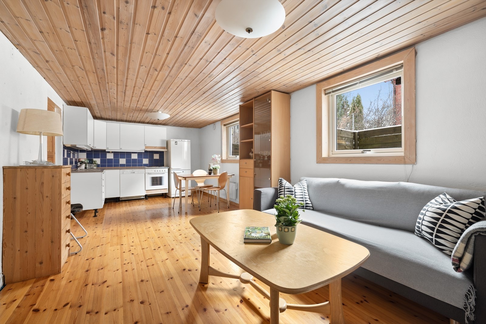 Underetasjen ble ombygget og innredet i 1996 Galleribilde