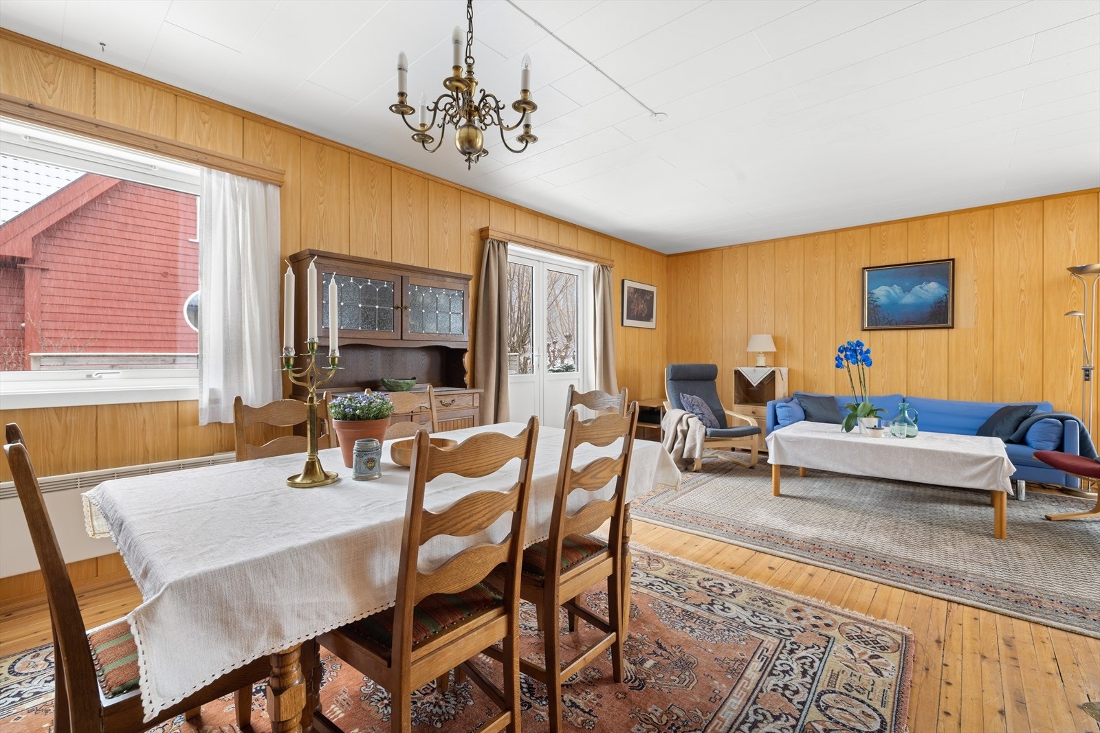 Dagens planløsning legger opp til meget naturlige soner Galleribilde