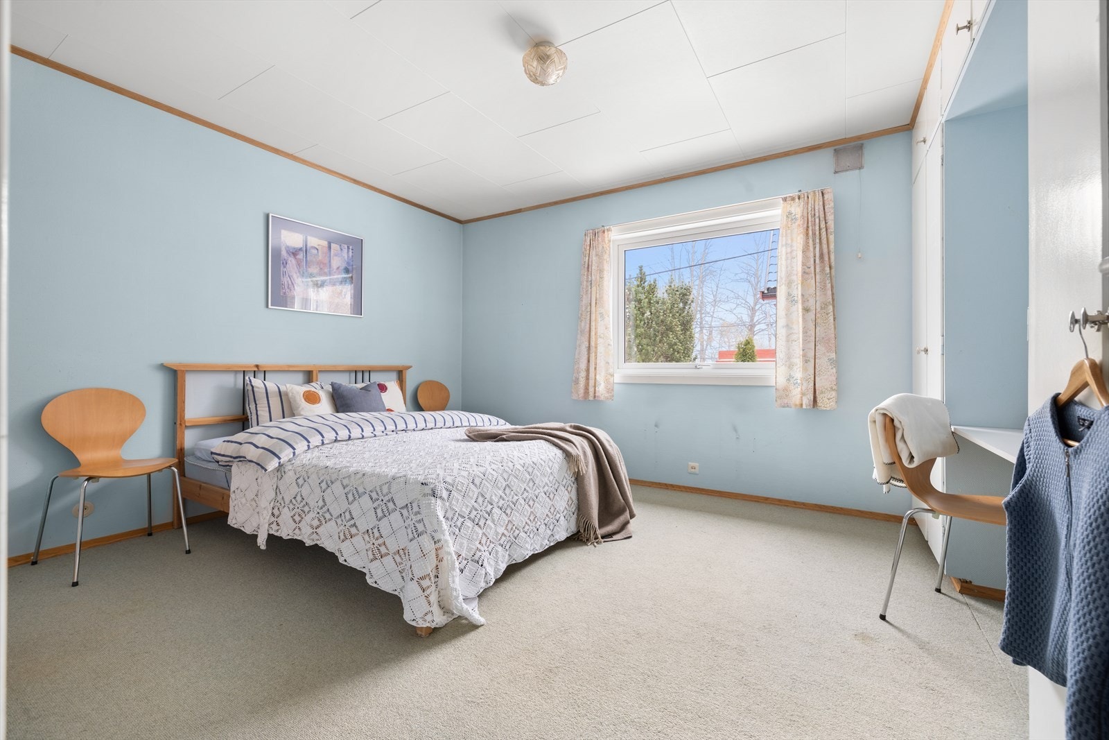 Hovedsoverommet er av meget god størrelse Galleribilde