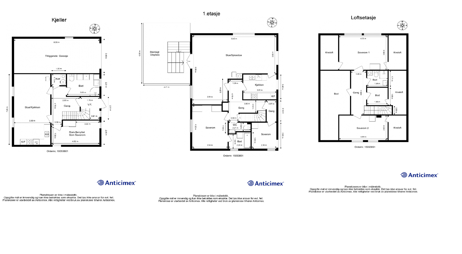 Samlet plantegning Galleribilde
