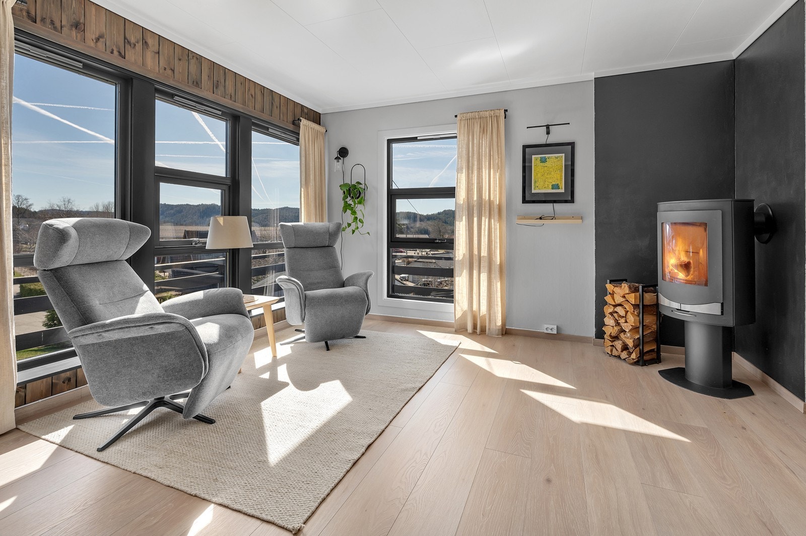 Peisovn for både varme og hygge Galleribilde