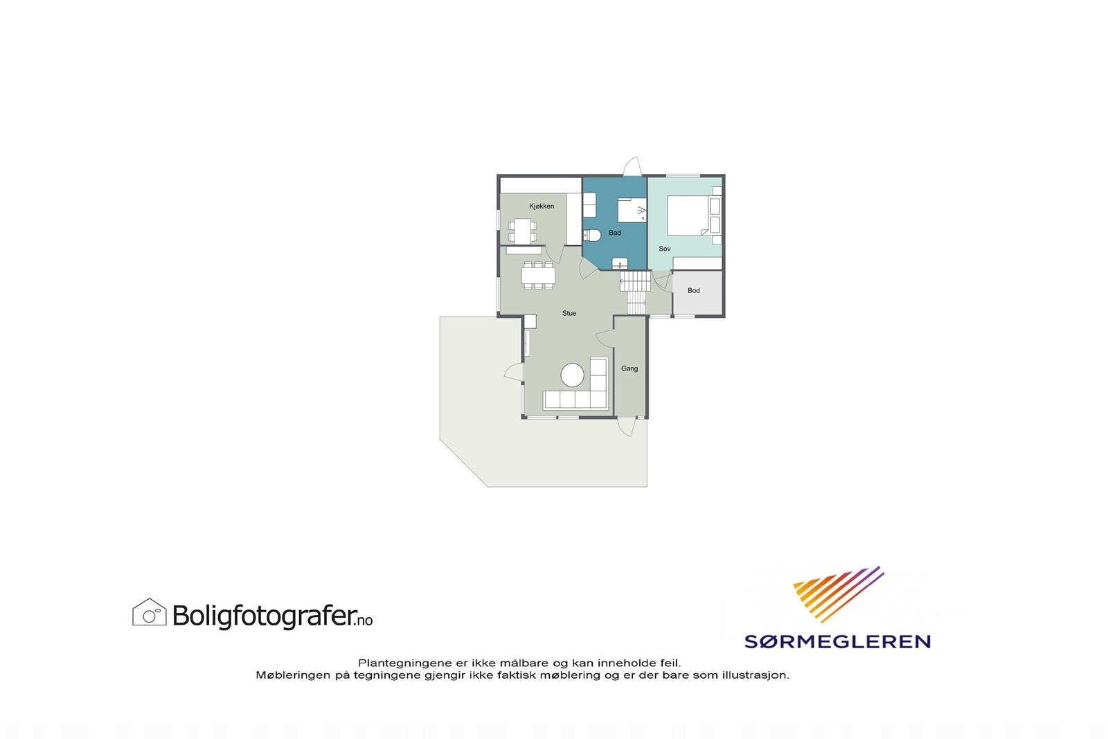 - Planskisse utleieleilighet - Galleribilde