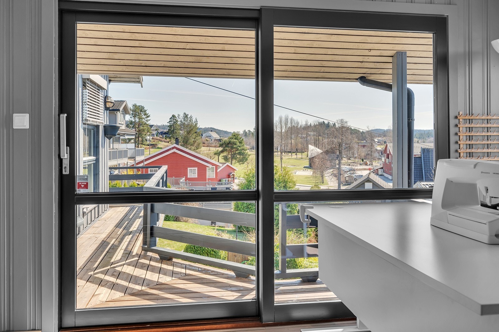 Direkte utgang til veranda Galleribilde
