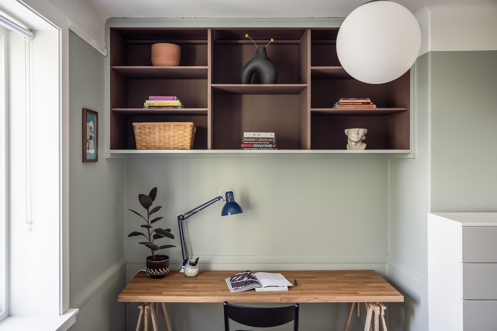 Romløsningen gir også gode mulighter for f.eks. hjemmekontor. Galleribilde