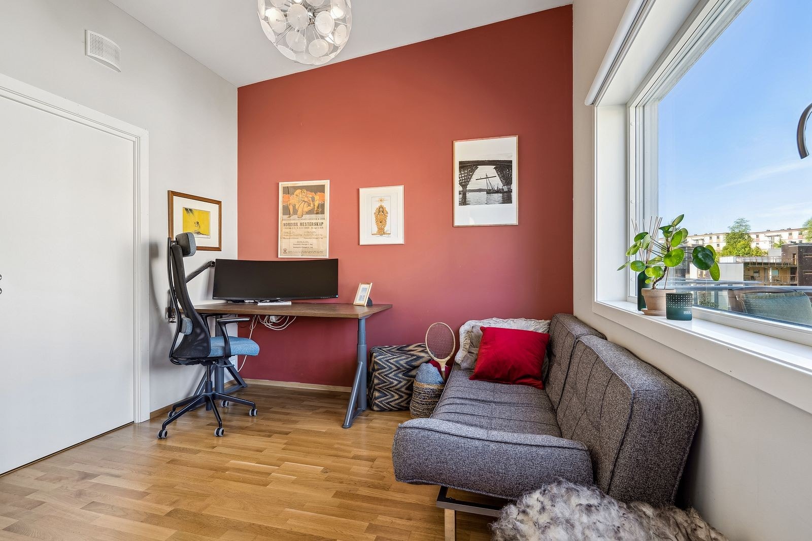Soverom nr 3 - dette blir i dag brukt som kontor. Galleribilde